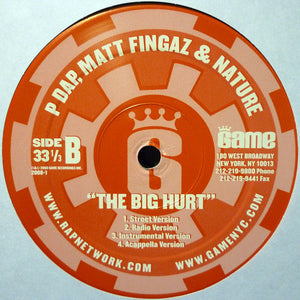 Labba, Ilacoin & Black Rob / P Dap, Matt Fingaz & Nature (4) : By A Stranger / The Big Hurt (12")