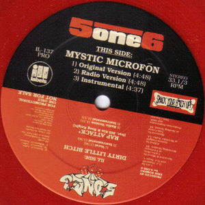 5one6 : Mystic Microfon (12", Promo, Red)