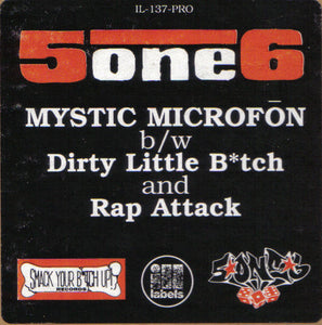 5one6 : Mystic Microfon (12", Promo, Red)