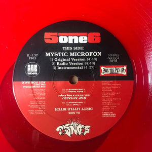 5one6 : Mystic Microfon (12", Promo, Red)