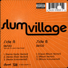 Load image into Gallery viewer, Slum Village : Disco (12", Single)