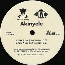 Load image into Gallery viewer, Akinyele : Take A Lick (12", Promo)