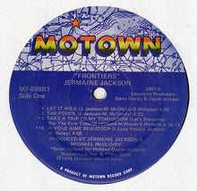 Load image into Gallery viewer, Jermaine Jackson : Frontiers (LP, Album)
