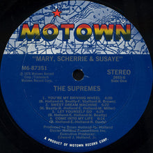 Load image into Gallery viewer, The Supremes : Mary, Scherrie &amp; Susaye (LP, Album, Mon)
