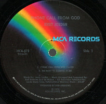 Load image into Gallery viewer, Jerry Jordan (2) : Phone Call From God (LP, Album, Pin)