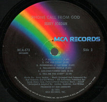 Load image into Gallery viewer, Jerry Jordan (2) : Phone Call From God (LP, Album, Pin)