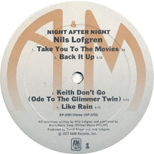 Load image into Gallery viewer, Nils Lofgren : Night After Night (2xLP, Album, Ter)