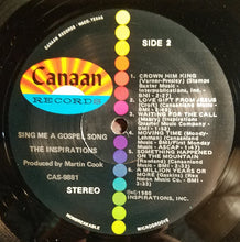 Load image into Gallery viewer, The Inspirations (2) : Sing Me A Gospel Song (LP, Album)