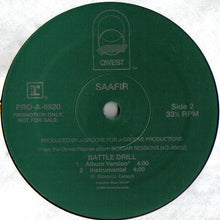 Load image into Gallery viewer, Saafir : Light Sleeper / Battle Drill (12", Promo)