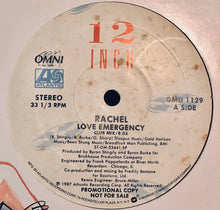 Load image into Gallery viewer, Rachel (2) : Love Emergency (12", Promo, SP )