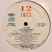 Load image into Gallery viewer, Rachel (2) : Love Emergency (12", Promo, SP )