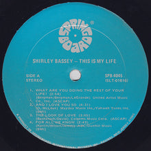Load image into Gallery viewer, Shirley Bassey : This Is My Life (LP, Comp)