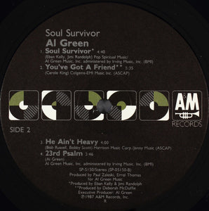 Al Green : Soul Survivor (LP, Album, R -)