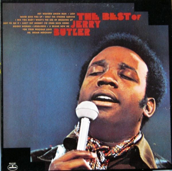 Jerry Butler : The Best Of Jerry Butler (LP, Comp, RE)