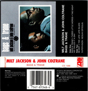 Milt Jackson & John Coltrane : Bags & Trane (Cass, Album)