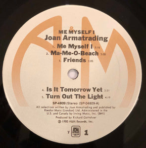 Joan Armatrading : Me Myself I (LP, Album, Ter)
