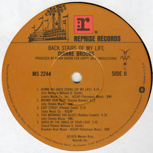 Dianne Brooks : Back Stairs Of My Life (LP, Album)