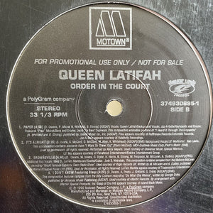 Queen Latifah : Order In The Court (LP, Promo)