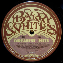 Load image into Gallery viewer, Barry White : Barry White's Greatest Hits (LP, Comp, Pit)