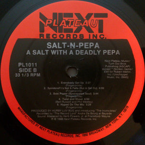 Salt 'N' Pepa : A Salt With A Deadly Pepa (LP, Album, SRC)