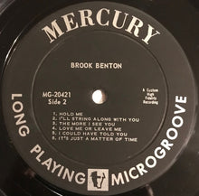 Load image into Gallery viewer, Brook Benton : It's Just A Matter Of Time (LP, Album, Mono)