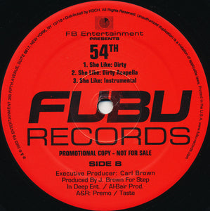 54th* : She Like (12", Promo)
