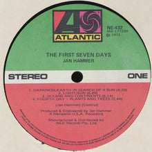 Load image into Gallery viewer, Jan Hammer : The First Seven Days (LP, Album)
