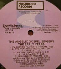 Load image into Gallery viewer, The Angelic Gospel Singers : The Early Years (LP, Album, Mono)