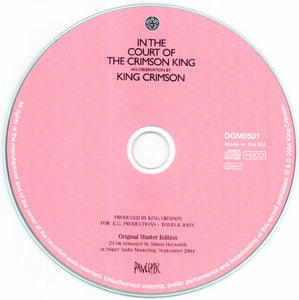 King Crimson : In The Court Of The Crimson King - An Observation By King Crimson (HDCD, Album, RE, RM, RP, Ori)