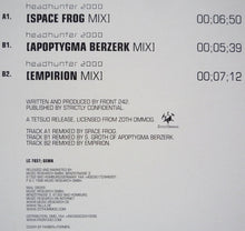 Load image into Gallery viewer, Front 242 : Headhunter 2000 Part 2.0 (12&quot;)