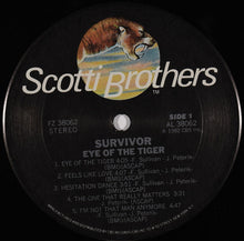 Load image into Gallery viewer, Survivor : Eye Of The Tiger (LP, Album, Car)