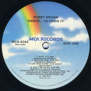 Bobby Brown : Dance!...Ya Know It! (LP, Album, Glo)