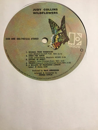 Judy Collins : Wildflowers (LP, Album, RP, Ter)