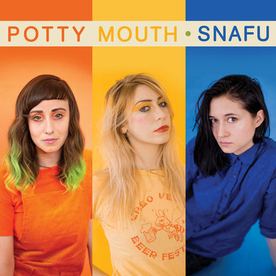 Potty Mouth : Snafu (LP, Album, Blu + 7
