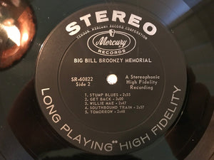 Big Bill Broonzy : Big Bill Broonzy Memorial (LP, Comp)