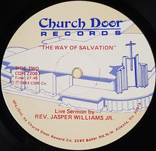 Load image into Gallery viewer, Rev. Jasper Williams, Jr.* : The Way Of Salvation (LP)