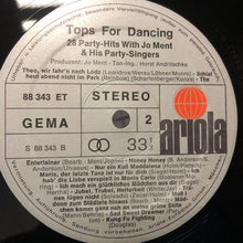 Load image into Gallery viewer, Jo Ment &amp; His Party-Singers : Tops For Dancing (LP, Comp)