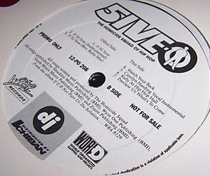 5ive-O : P-Yi-Yow / Watch Your Back (12", Promo)