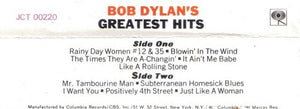 Bob Dylan : Bob Dylan's Greatest Hits (Cass, Comp)