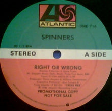 Load image into Gallery viewer, Spinners : Right Or Wrong (12", Maxi, Promo)