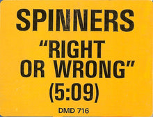 Load image into Gallery viewer, Spinners : Right Or Wrong (12", Maxi, Promo)