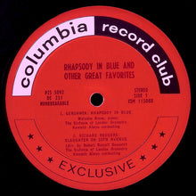 Load image into Gallery viewer, Gershwin* / Rodgers* / Adinsell* / Rosza* - The Sinfonia Of London Orchestra*, Kenneth Alwyn, Morgan Lewis, Malcolm Binns, William Davies : Rhapsody In Blue / An American In Paris / Concerto In F (2xLP, Club)