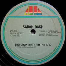 Load image into Gallery viewer, Sarah Dash : Low Down Dirty Rhythm (12")