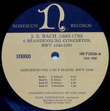 Load image into Gallery viewer, Johann Sebastian Bach - Chamber Orchestra Of The Saar*, Karl Ristenpart : Brandenburg Concertos (2xLP, Album)