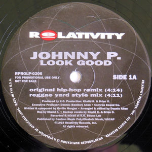 Johnny P : Look Good (12", Promo)