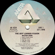 Load image into Gallery viewer, The Jeff Lorber Fusion : Water Sign (LP, Album, Ter)