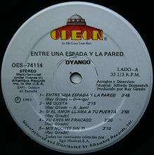 Load image into Gallery viewer, Dyango : Entre Una Espada Y La Pared (LP, Album)