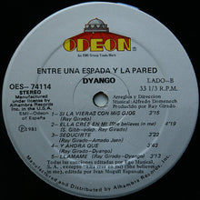 Load image into Gallery viewer, Dyango : Entre Una Espada Y La Pared (LP, Album)