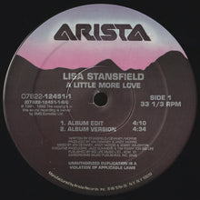 Load image into Gallery viewer, Lisa Stansfield : A Little More Love (12")