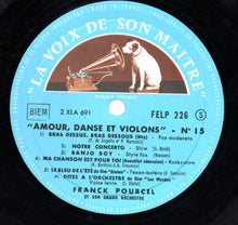 Load image into Gallery viewer, Franck Pourcel Et Son Grand Orchestre : Amour, Danse Et Violons N° 15 (LP, Album, Mono)
